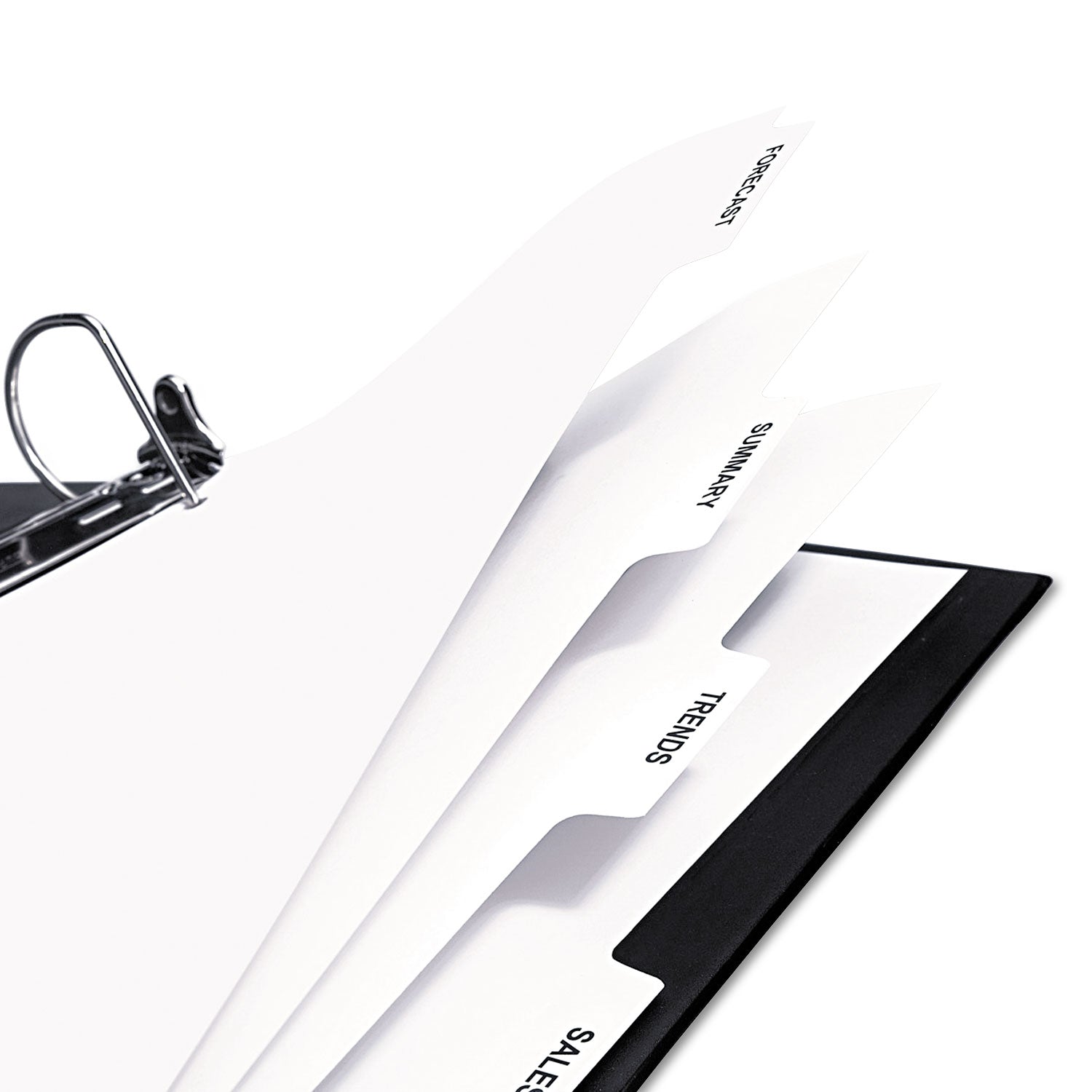 Avery Customizable Print-On Dividers, For Xerox 4135 Copiers and Docutech, 3-Hole Punched, 5-Tab, 11 x 8.5, White, 30 Sets