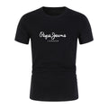 Letter Print Short Sleeve T-Shirt – Unisex | 6 Colors | XS–2XL