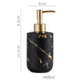 Marble Pattern Lotion & Soap Dispenser Bottle