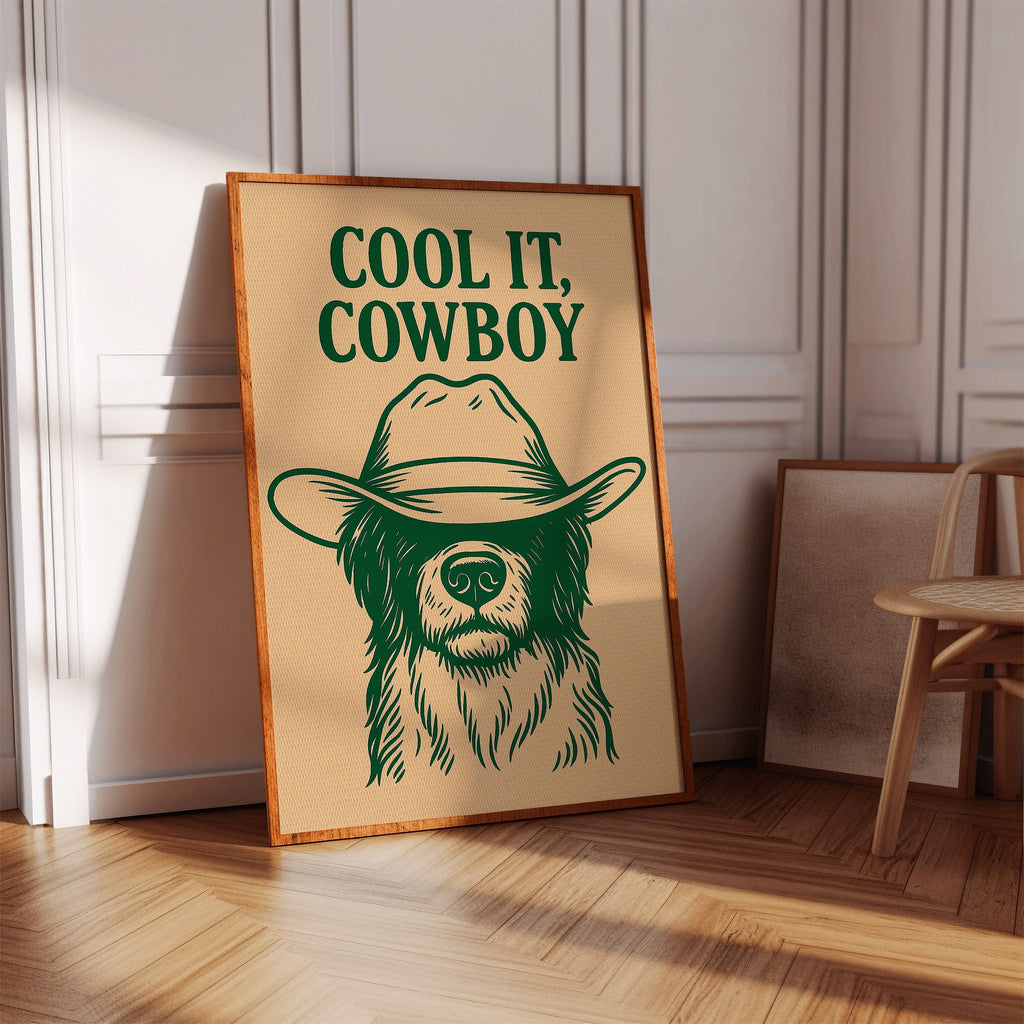 Cool It, Cowboy – Western Sass Meets Doggone Charm