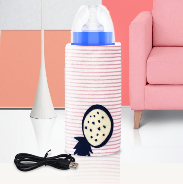 USB Electric Bottle Warmer Sleeve – Portable Heating Wrap