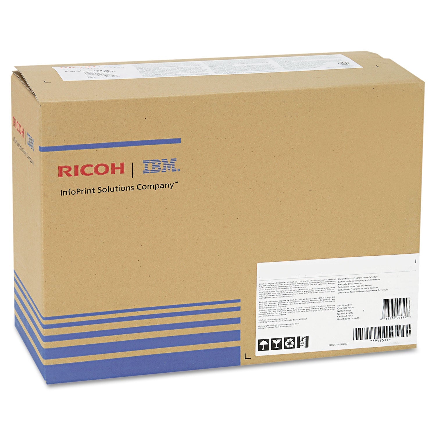 Ricoh 821181 Toner, 27,000 Page-Yield, Black