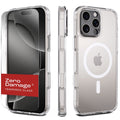 iPhone 16 Pro Clear Case & Screen Protector Kit - Rugged Protection, MagSafe | Classic Series