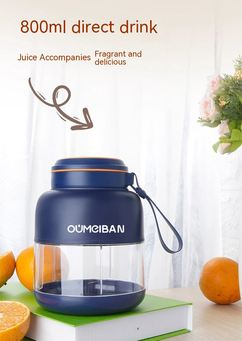 Portable Wireless Electric Juicer Cup 800ml 180W USB
