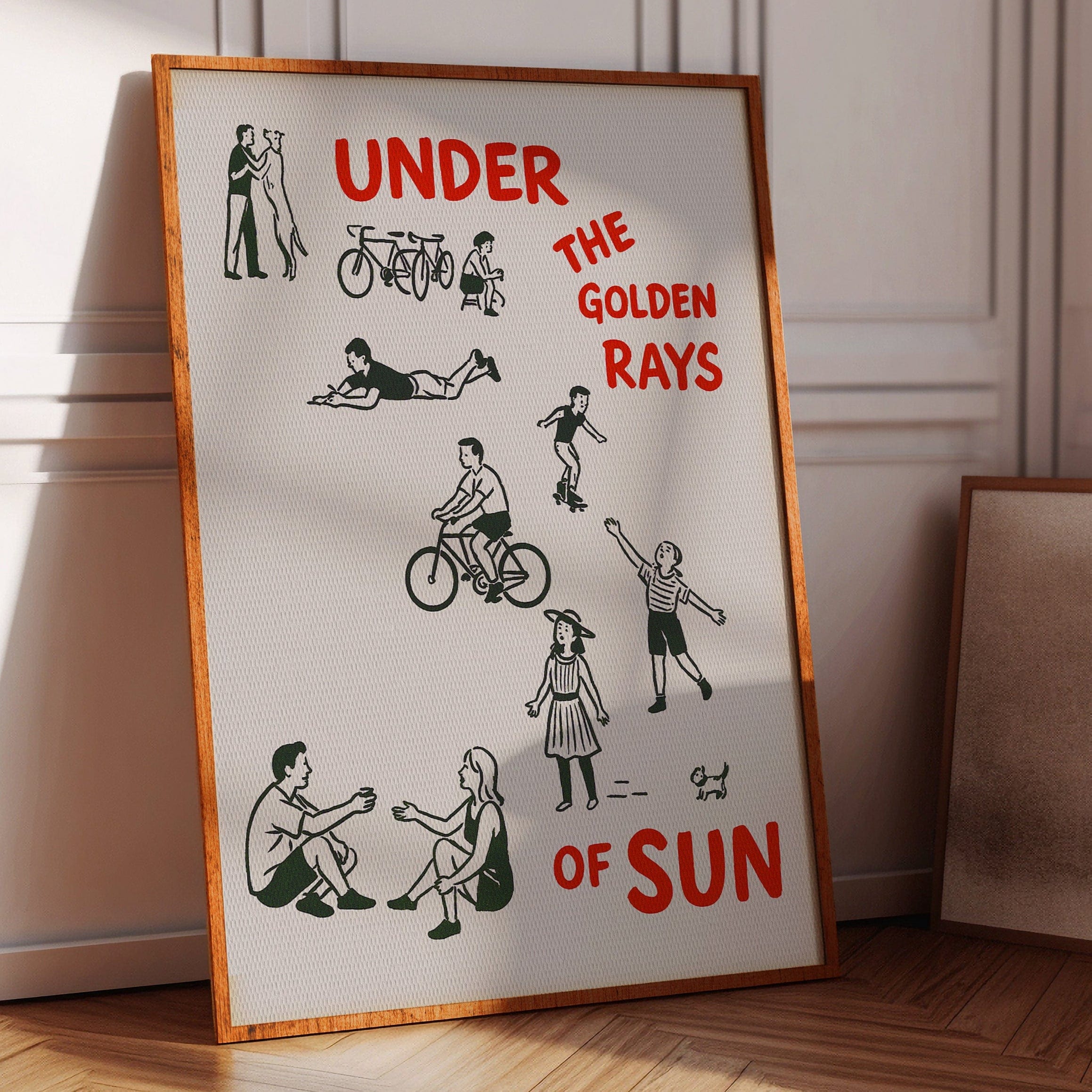 Golden Rays of Joy