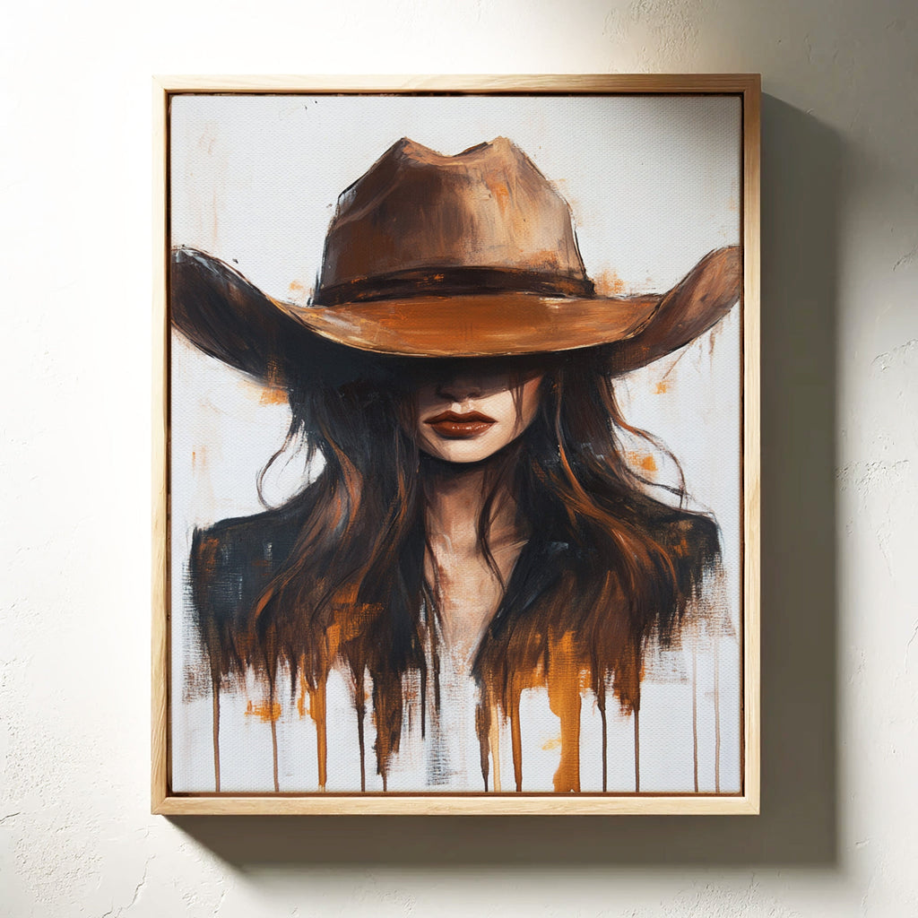 Desert Ember – Western Woman Art