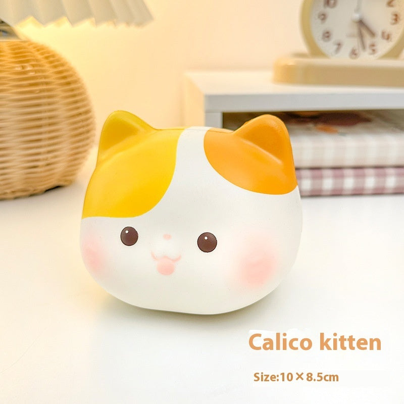 Cute Slow-Rise Squishy Animal Toys – Stress Relief Squeeze Dolls