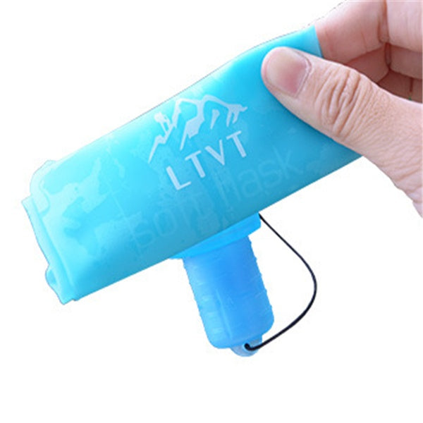 Soft Foldable TPU Sports Water Bottle – 150ml & 500ml