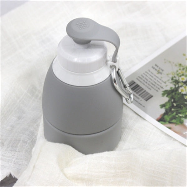 580ml Collapsible Silicone Water Bottle – Foldable & Portable