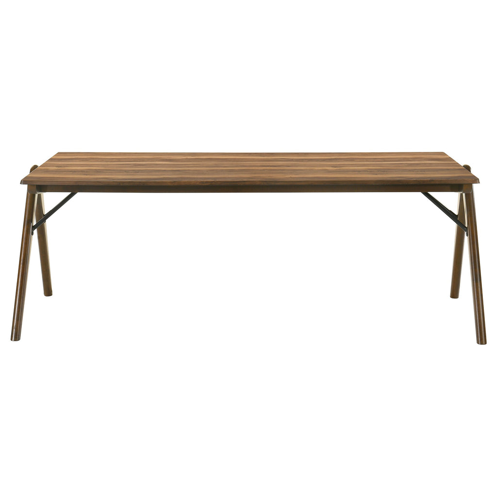 Randolph 5-piece Smart Top Rectangular Dining Set Sheesham and Brown