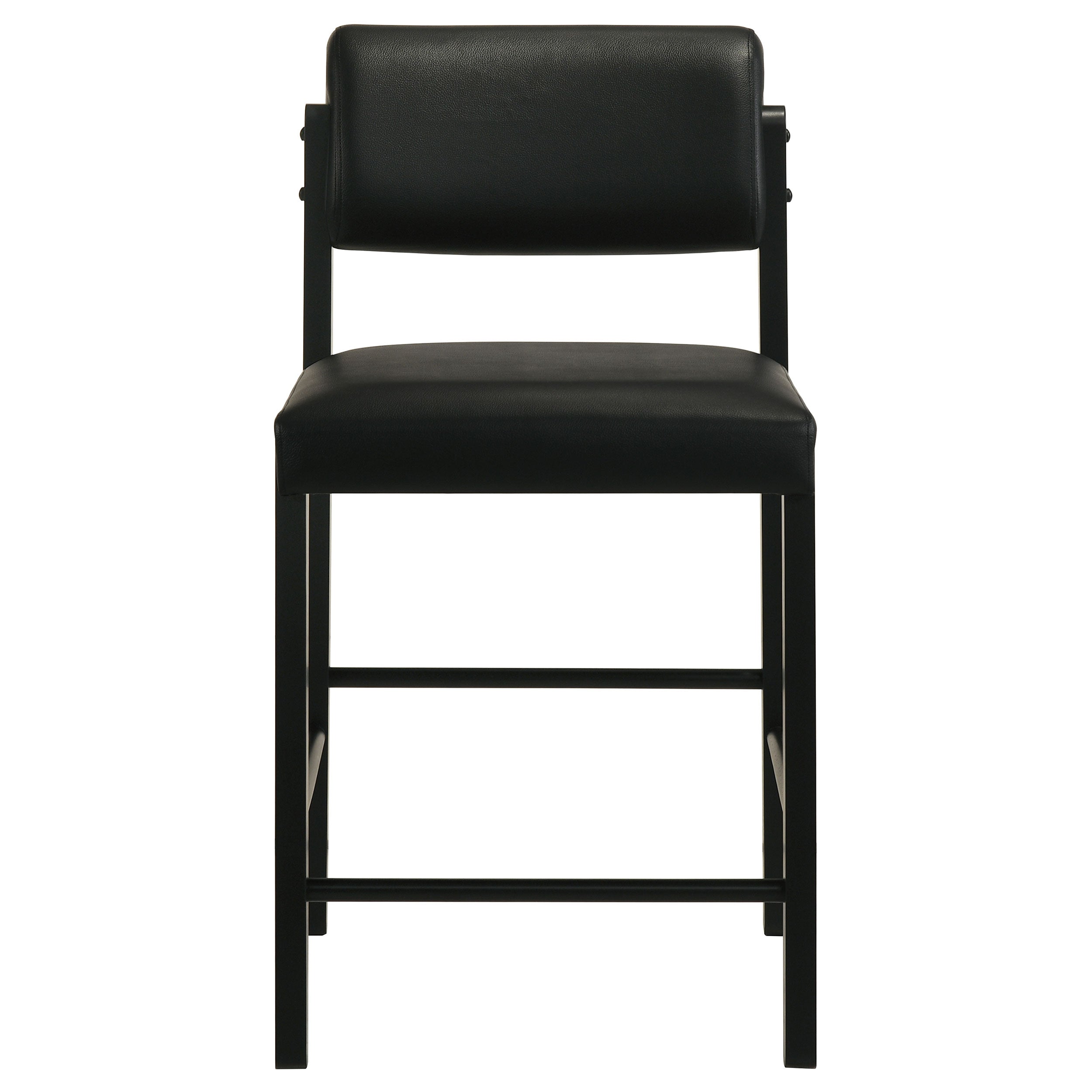 Decker 7-piece 70-inch Rectangular Counter Height Dining Set Black