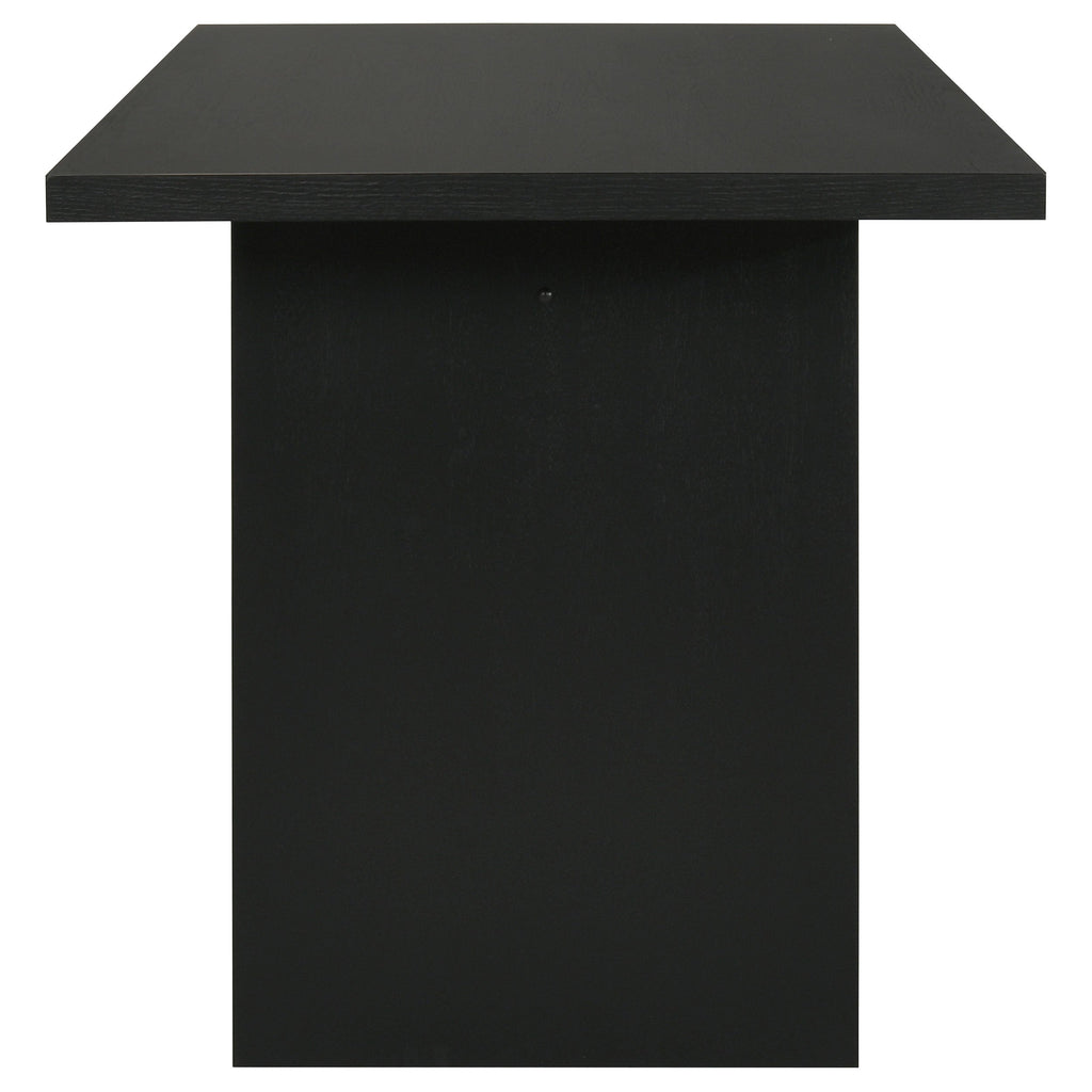 Decker 7-piece 70-inch Rectangular Counter Height Dining Set Grey and Black