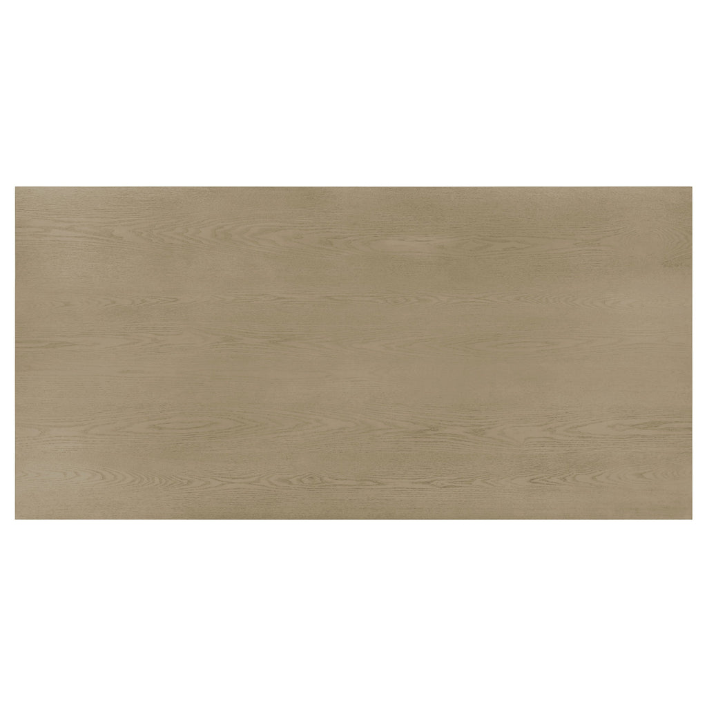 Decker 7-piece 70-inch Rectangular Counter Height Dining Set Cream and Natural Oak