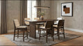 Decker 7-piece 70-inch Counter Height Dining Set Cream and Walnut