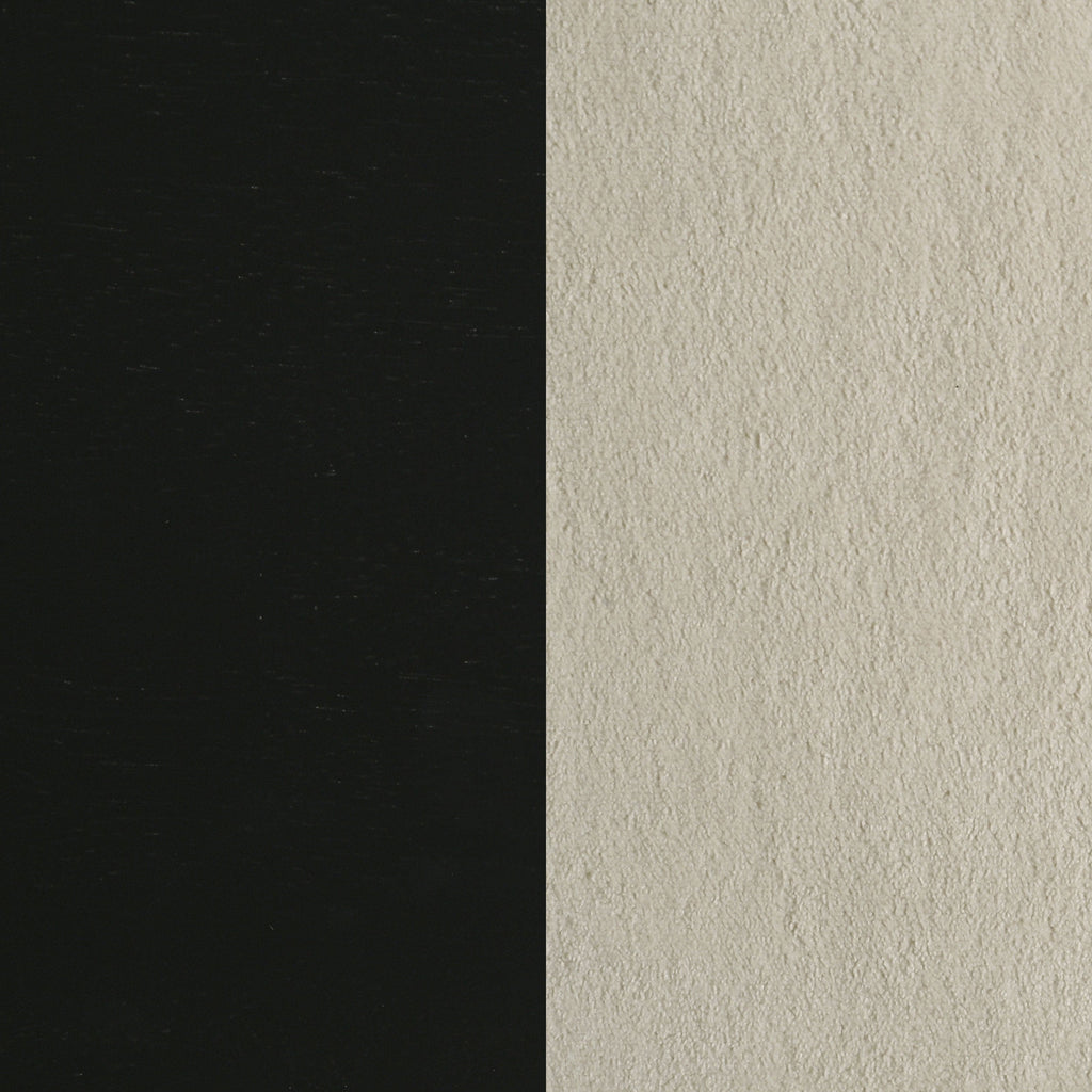 Redbridge Upholstered Counter Chair Cream and Black (Set of 2)