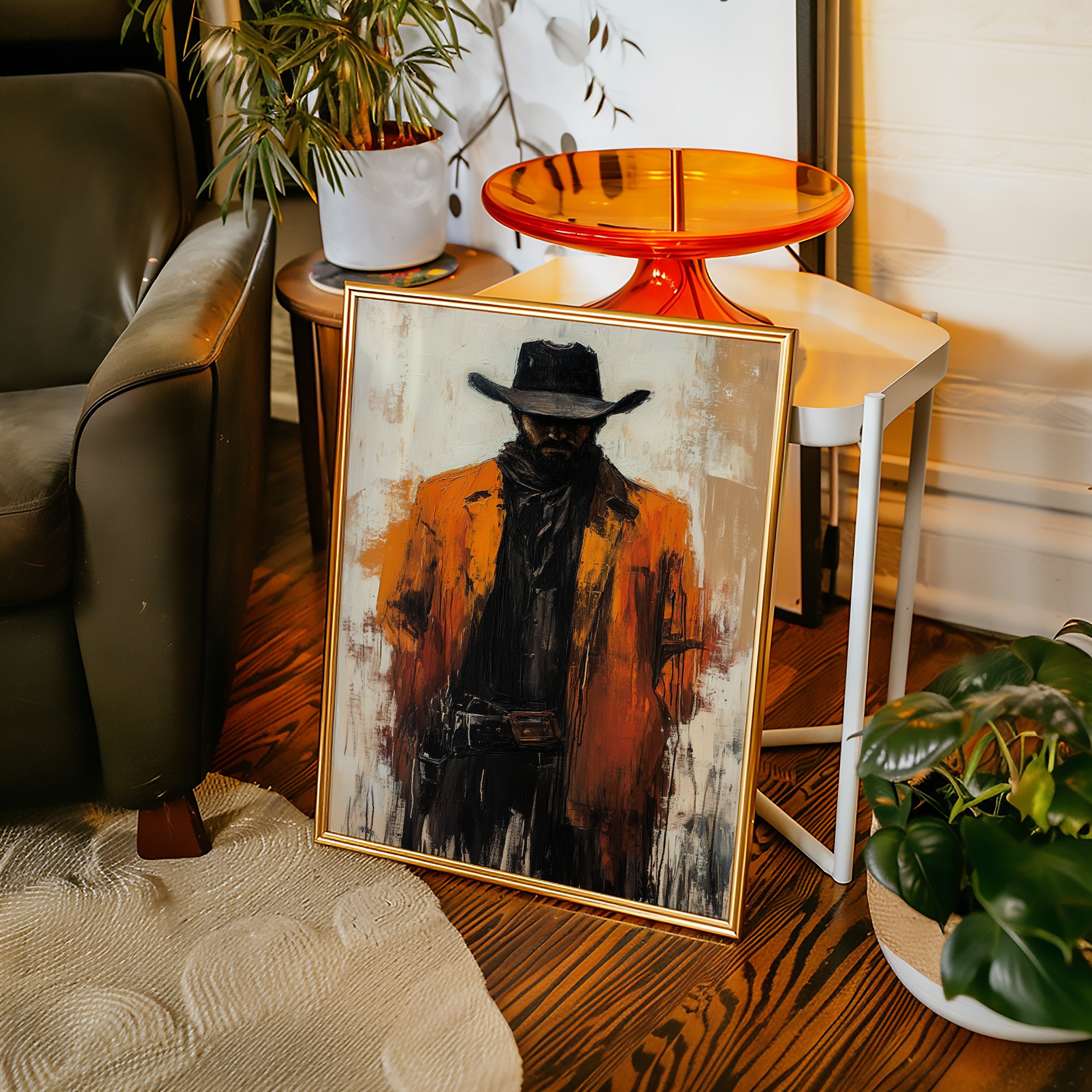 The Drifter in Ember Coat