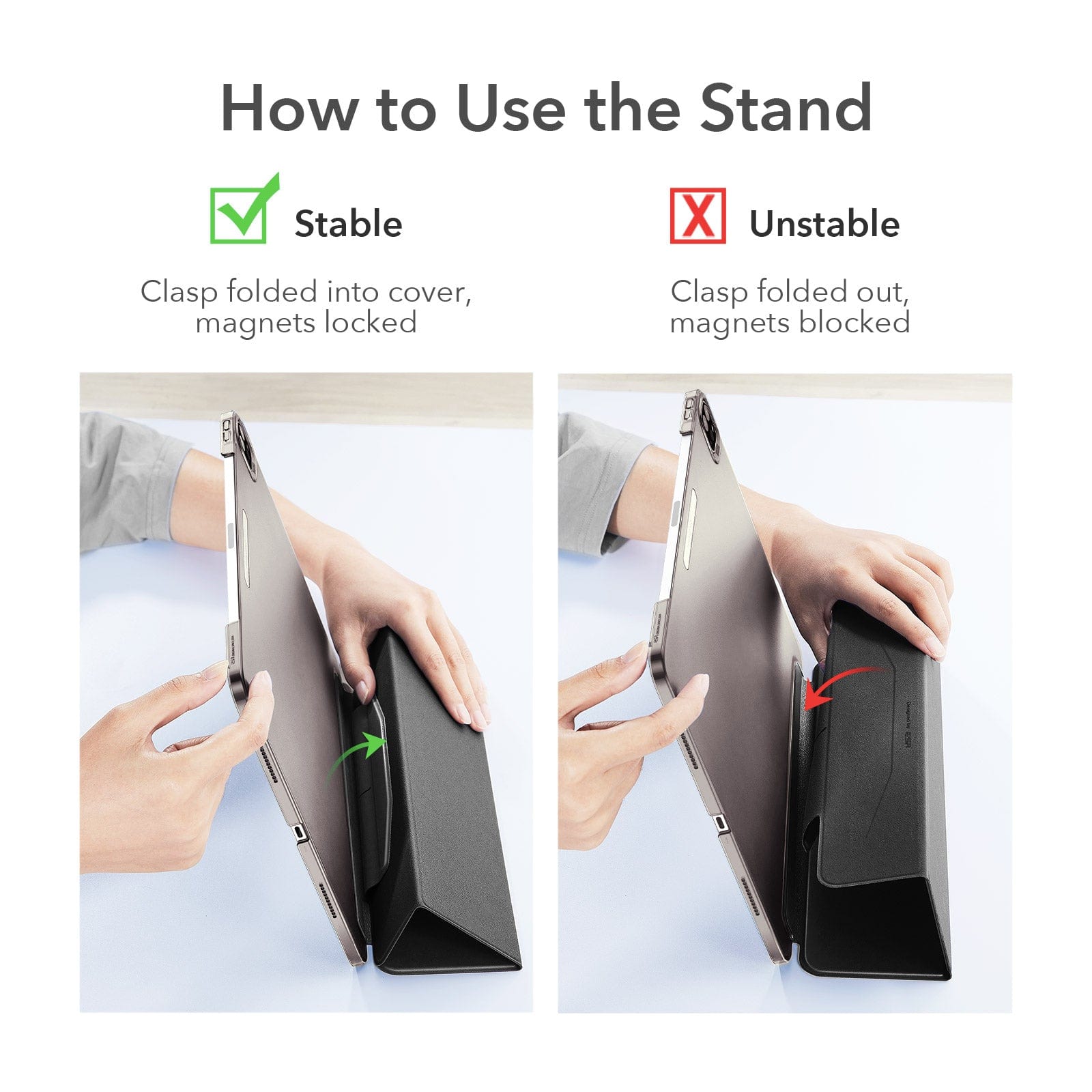 Venture Series Tri-Fold Magnetic Case - iPad Pro 12.9-inch