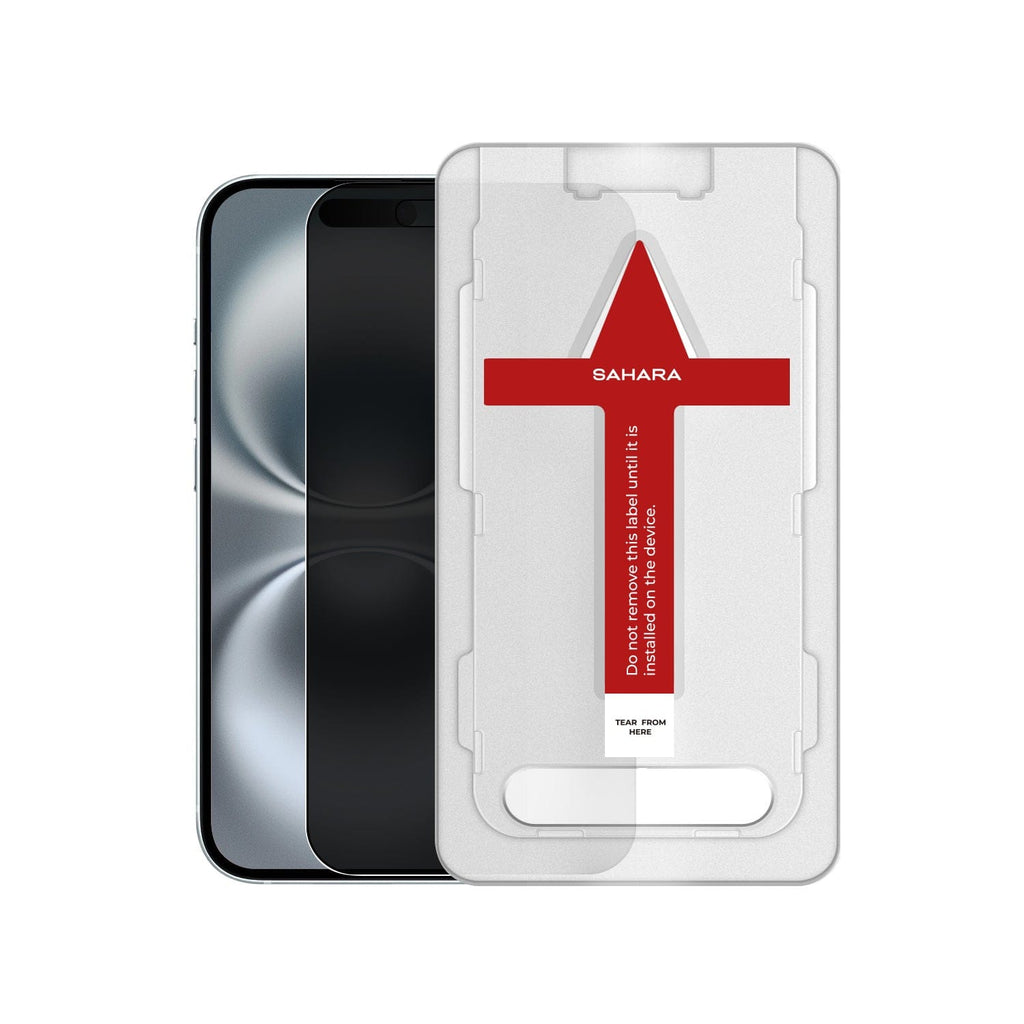 iPhone 16 Plus Privacy Tempered Glass Screen Protector - 9H Hardness, Anti-Spy | ZeroDamage
