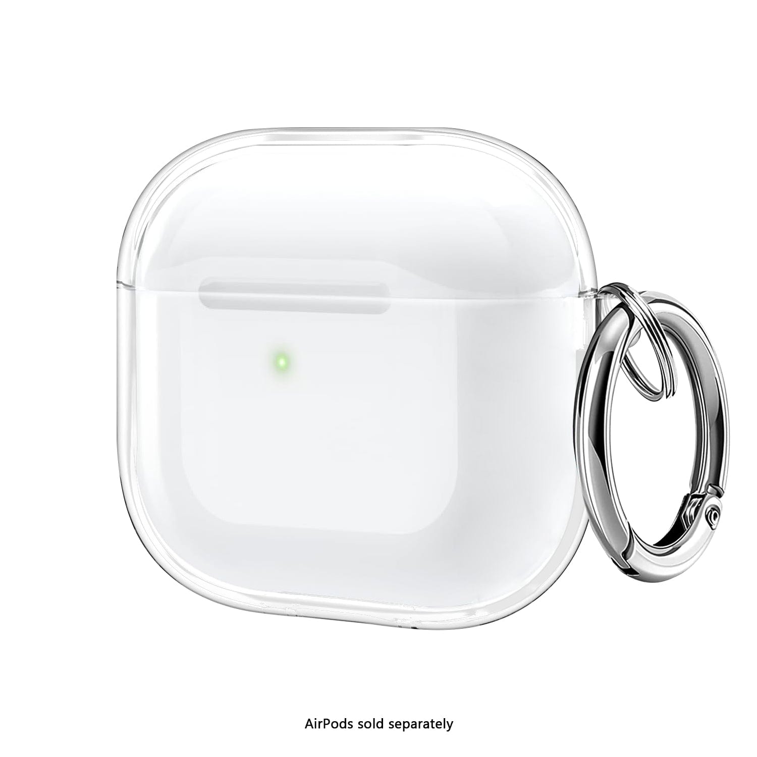 Apple AirPods 4 Clear Case - Protective Cover with Carabiner | Inspire Series