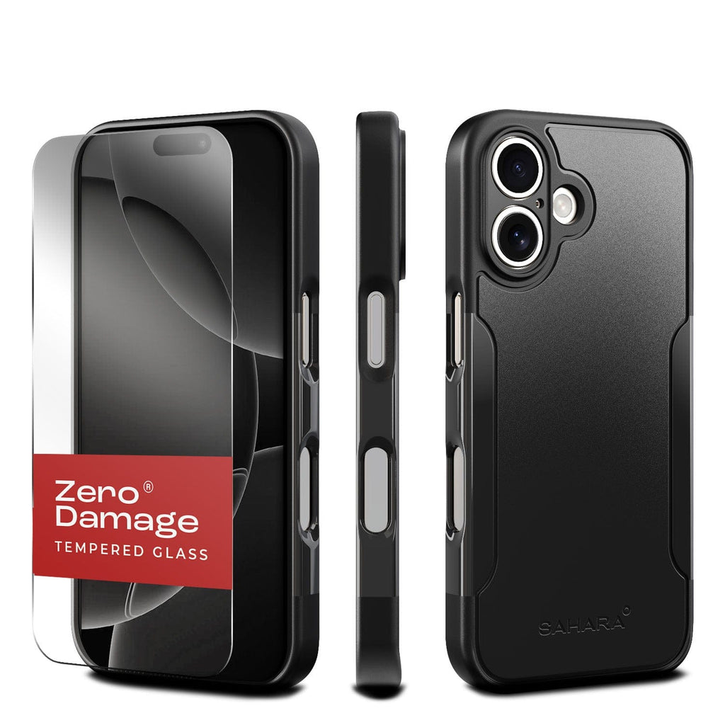 iPhone 16 Plus Rugged Case & Screen Protector Kit - MagSafe | Classic Series