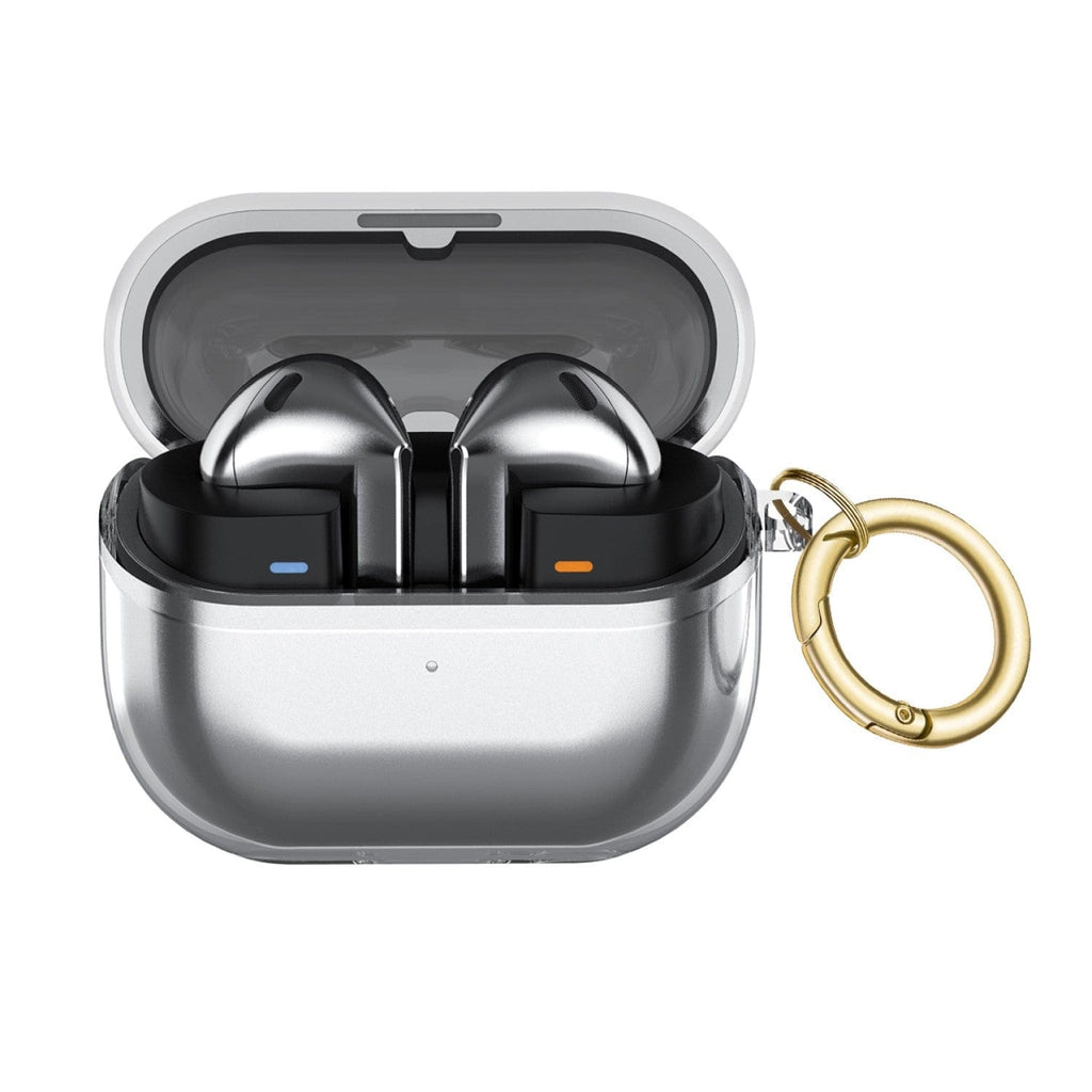 Samsung Galaxy Buds3, Buds3 Pro and Buds3 FE Case - Transparent with Carabiner | Venture Series