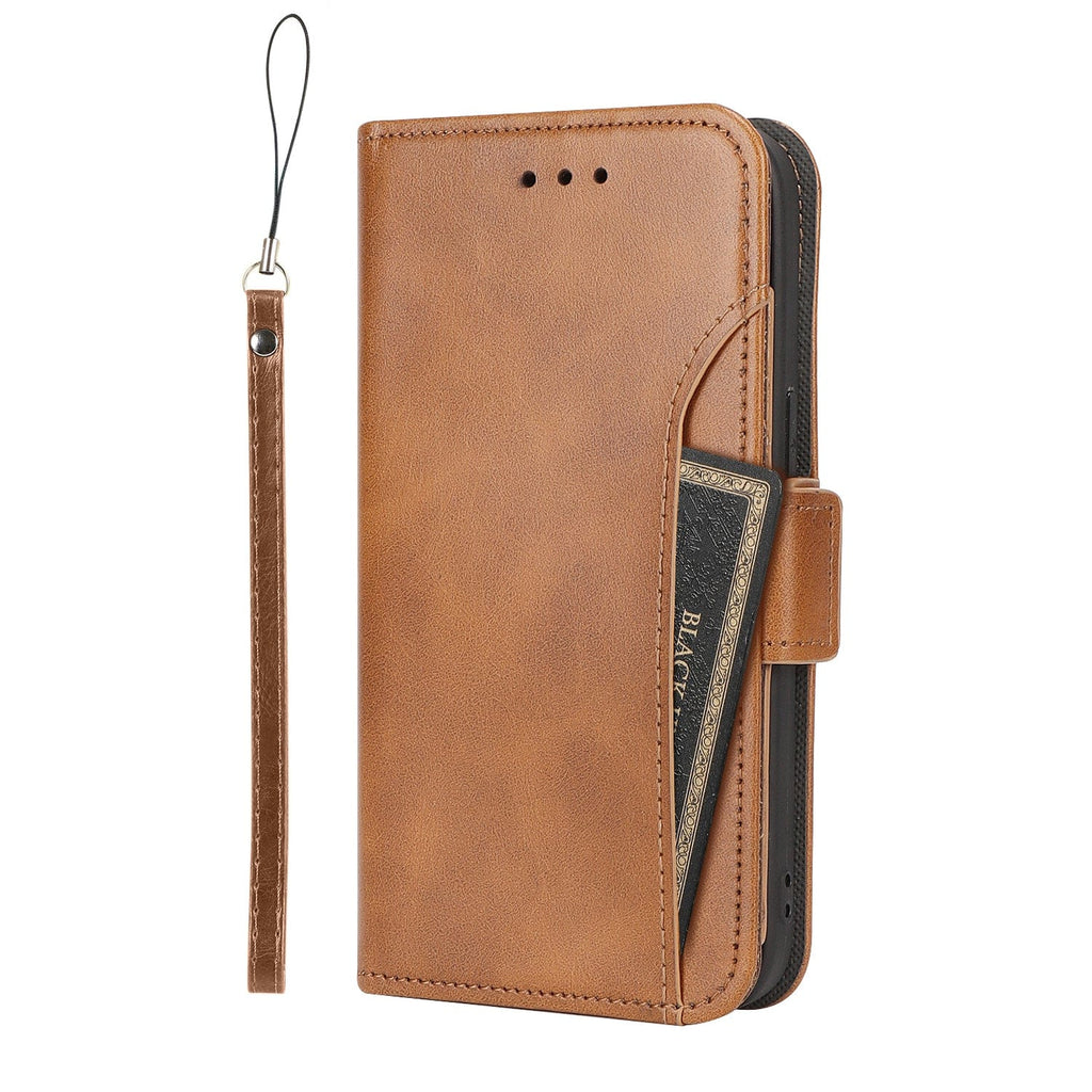 iPhone 15 Pro Leather Wallet Case with MagSafe - Card Holder | Indy Series