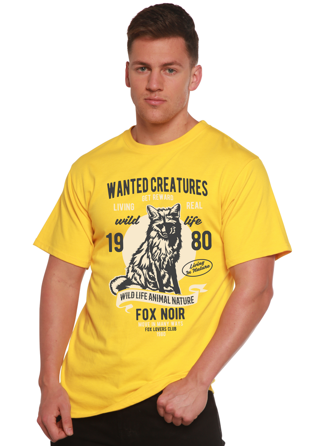 Wanted Creature Spun Bamboo® Men's Bamboo Viscose/Organic Cotton Short Sleeve Graphic T-Shirt