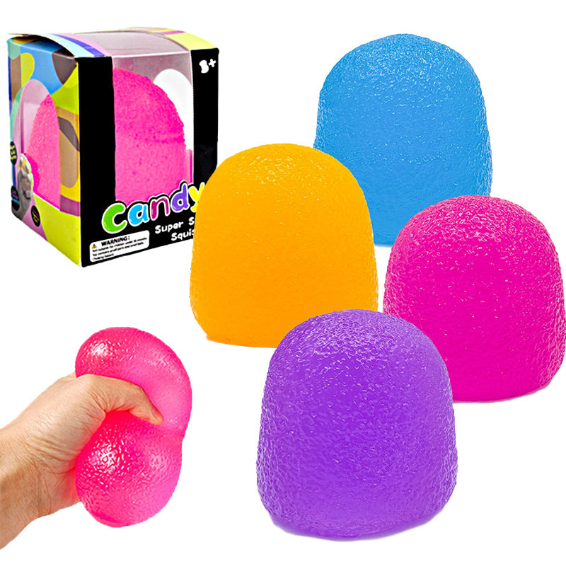 Candy Malt Sugar Cube Squeezing Toy Set — Squishy Stress Reliever
