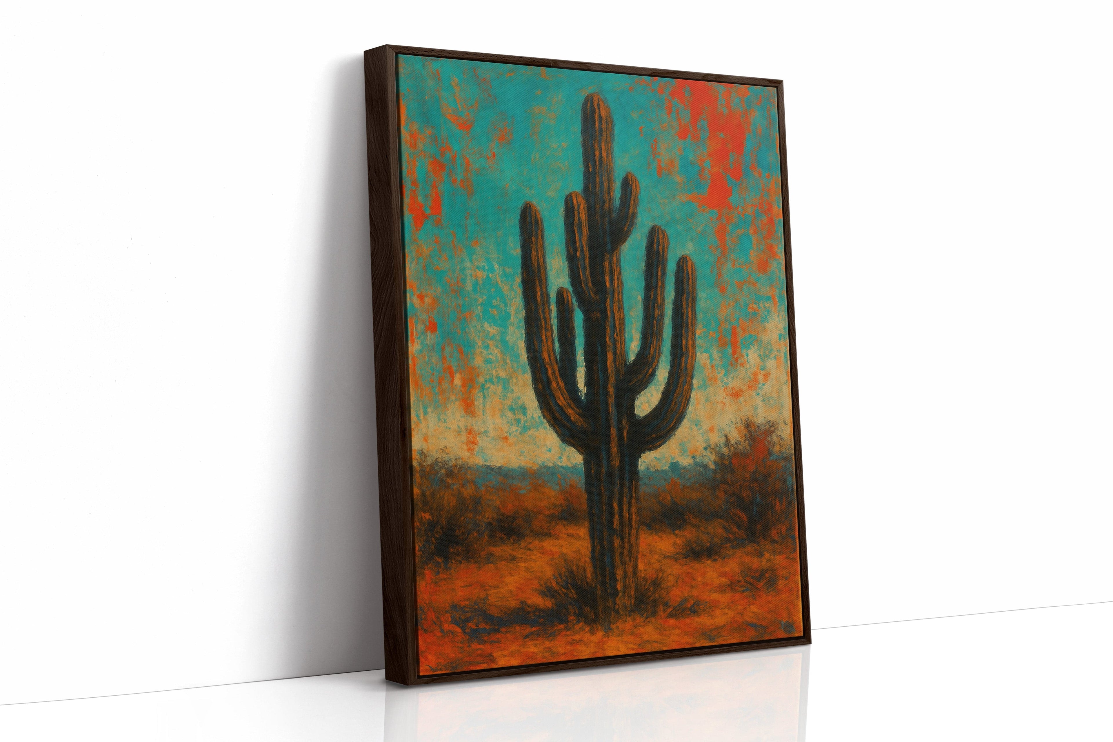 Lone Saguaro