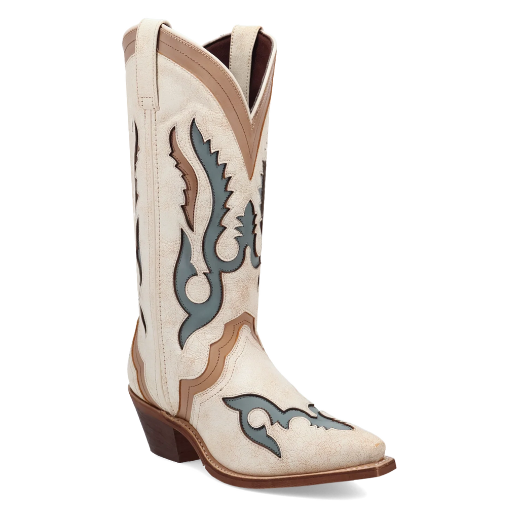 Laredo Honky-Tonk Halo - Women's Leather Cowgirl Boots