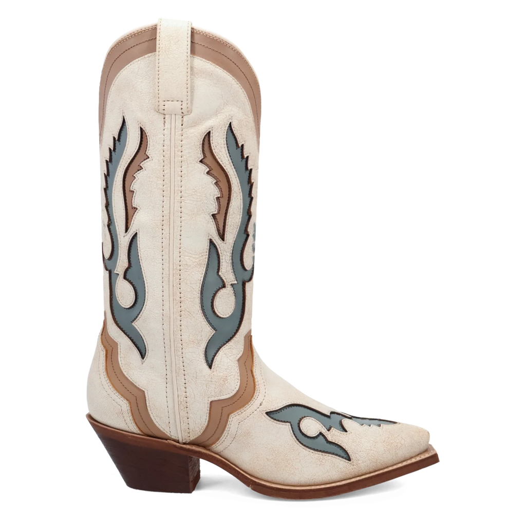 Laredo Honky-Tonk Halo - Women's Leather Cowgirl Boots