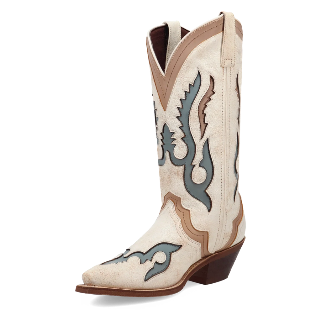 Laredo Honky-Tonk Halo - Women's Leather Cowgirl Boots