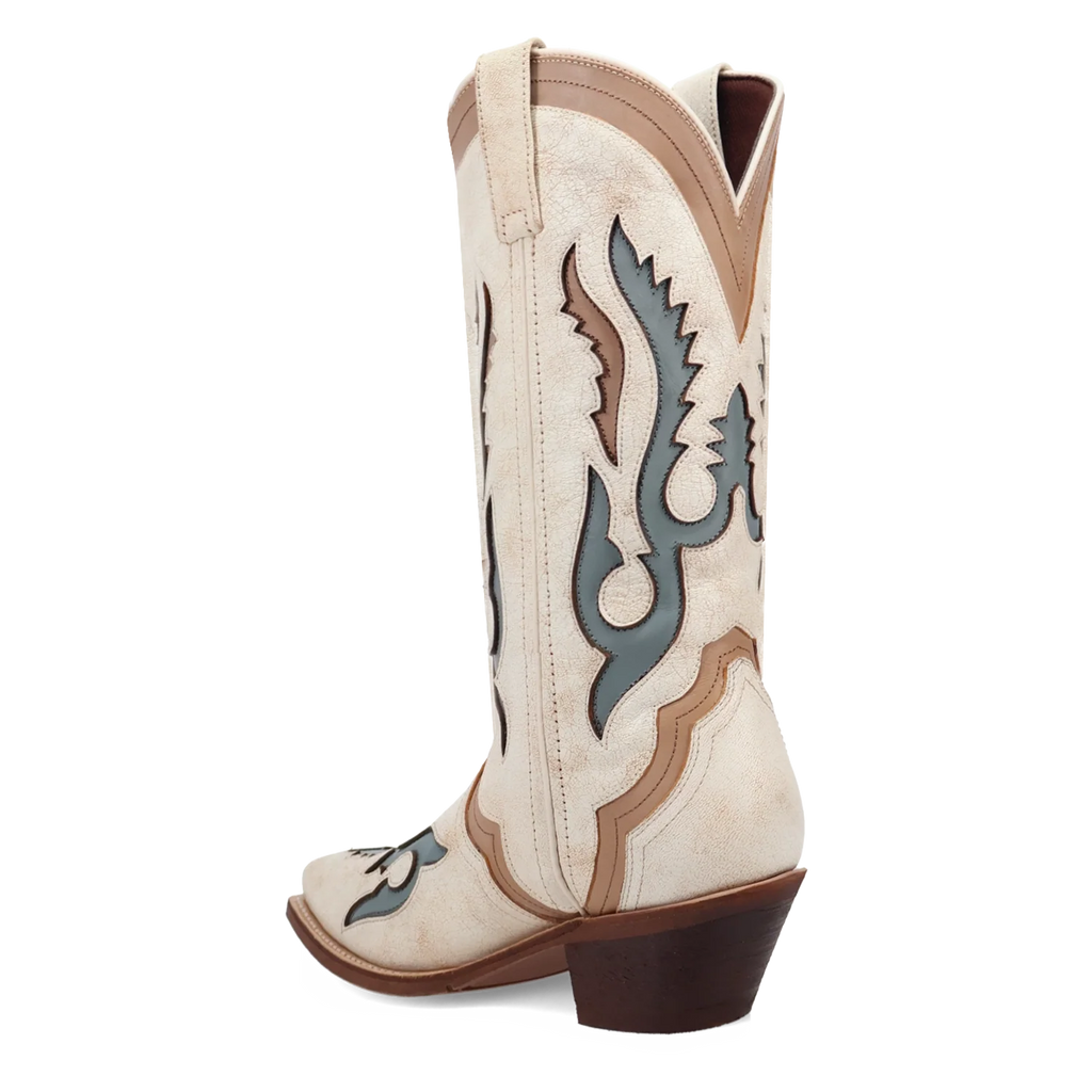 Laredo Honky-Tonk Halo - Women's Leather Cowgirl Boots