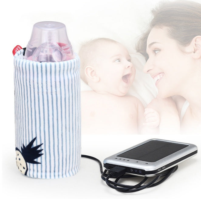USB Electric Bottle Warmer Sleeve – Portable Heating Wrap