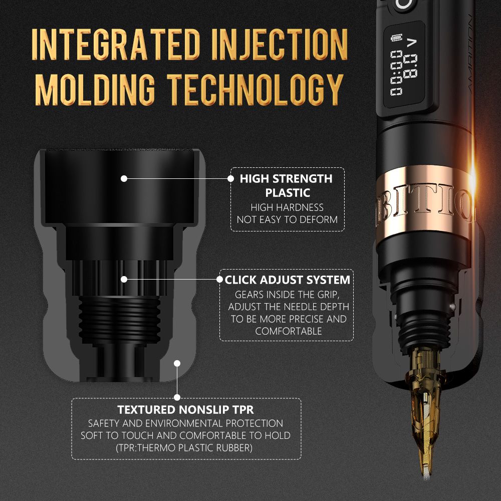 Skip to the beginning of the images galleryFEATURED Ambition 12pcs Disposable Grip With Click Adjust System Are Suitable For Soldier/Torped/Zetton/Shura/Vibe