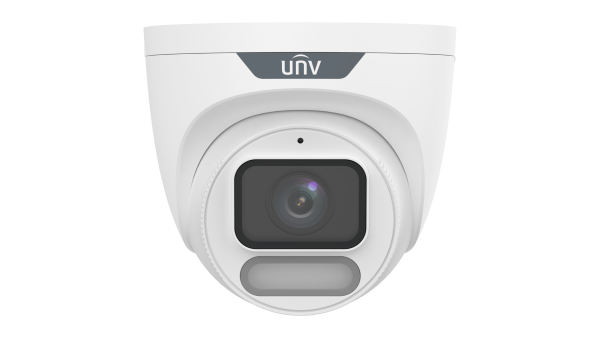 IPC3622LE-ADF28(40)K-WP UNV 2MP ColorHunter PoE Eyeball Camera with Warm Light Uniview