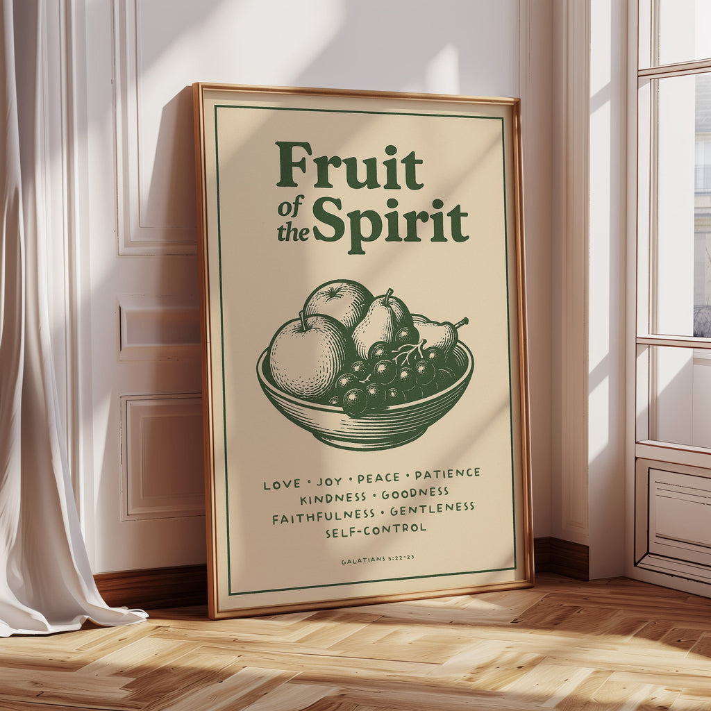 Fruit of the Spirit Print