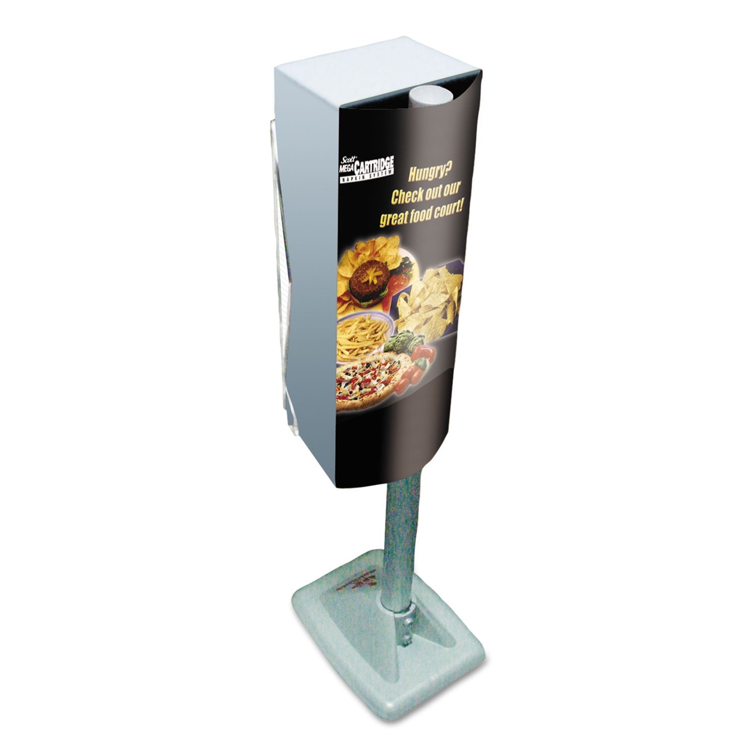 Scott Mega Cartridge Napkin System Pole Mount Kit, 11.8 x 8.8 x 38.3, Gray