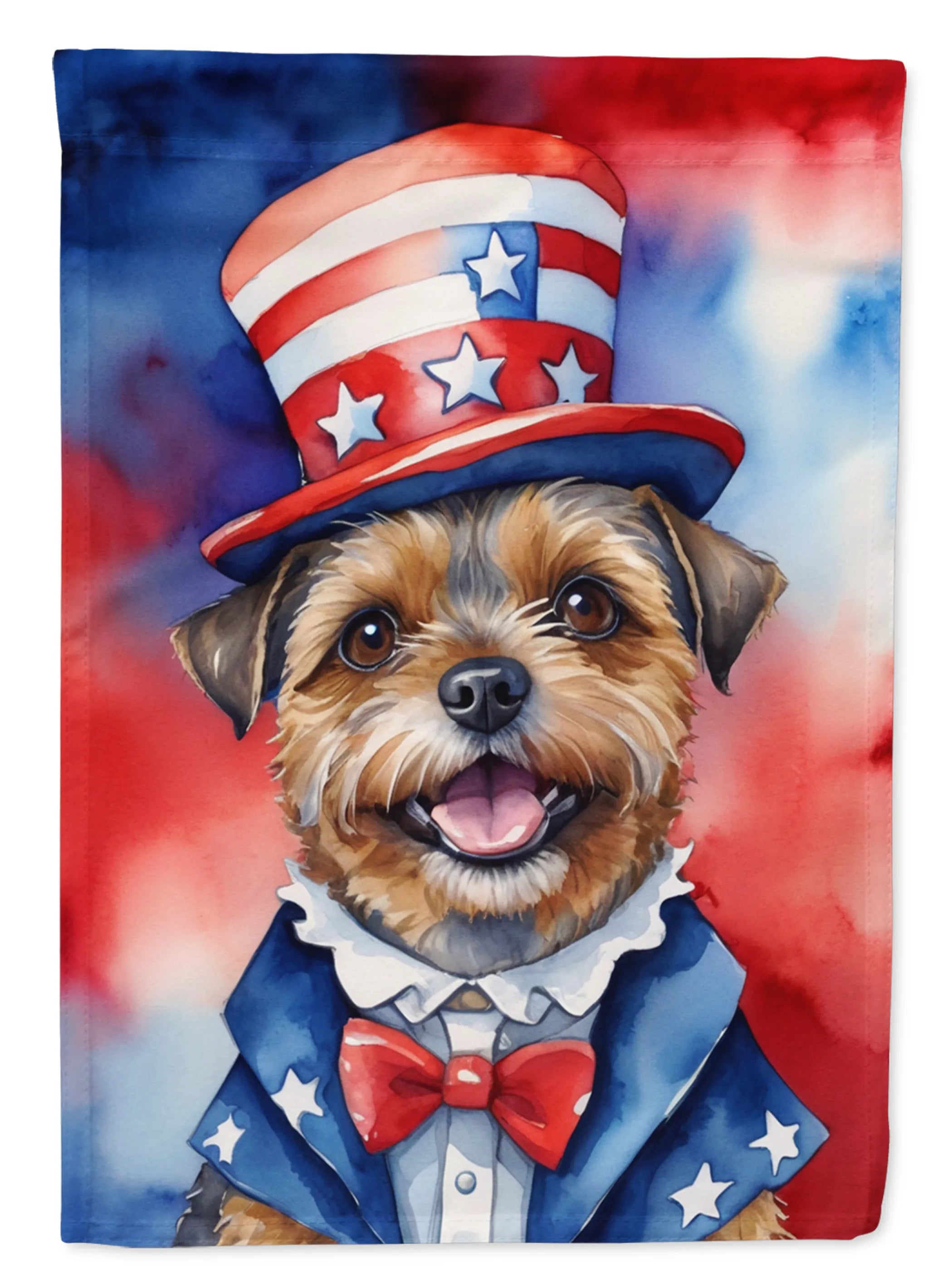 Patriotic American Decorative Flag - Size: GARDEN SIZE | Pack Of: 1 | Collection name: Patriotic american