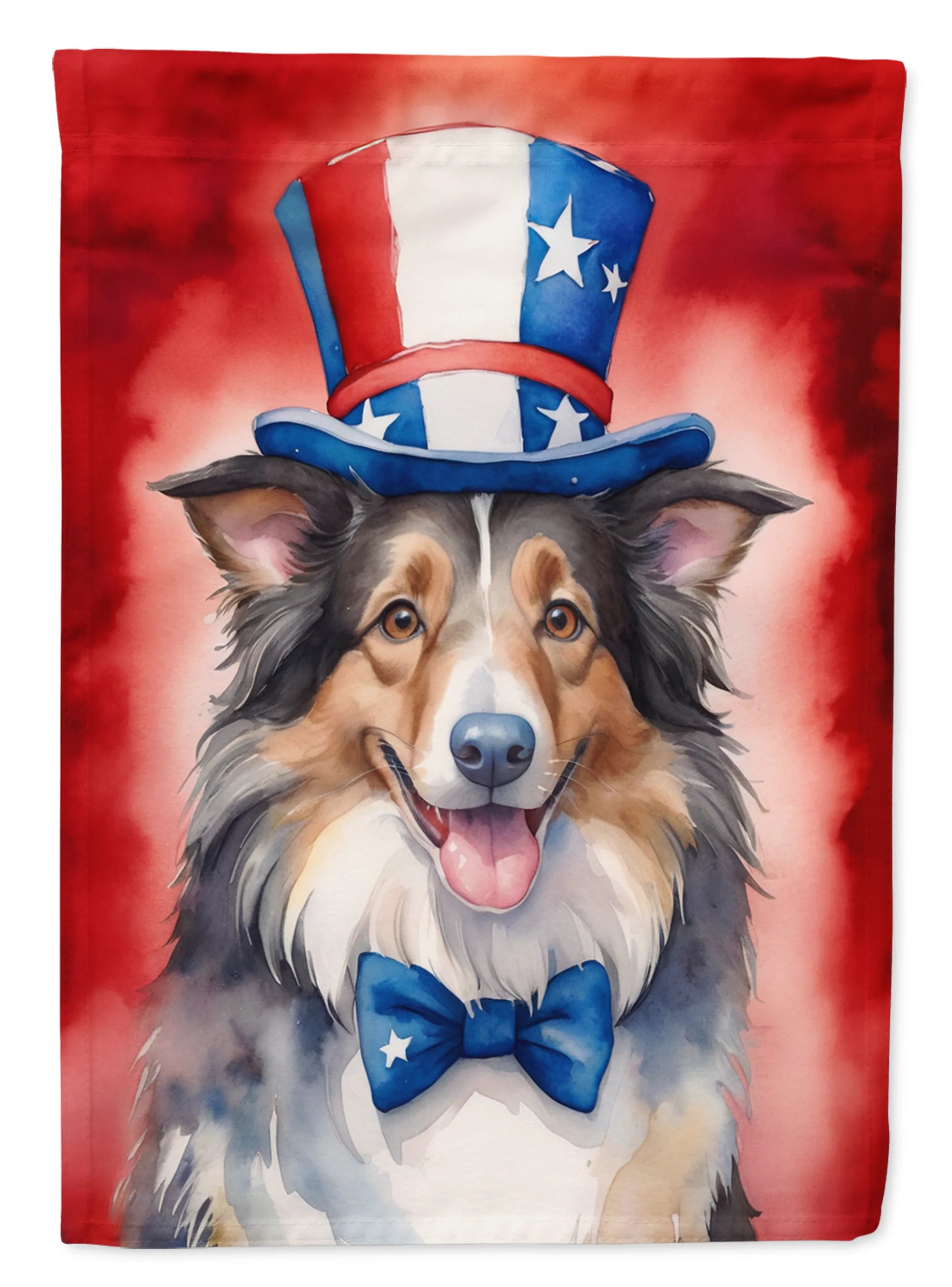 Patriotic American Decorative Flag - Size: GARDEN SIZE | Pack Of: 1 | Collection name: Patriotic american