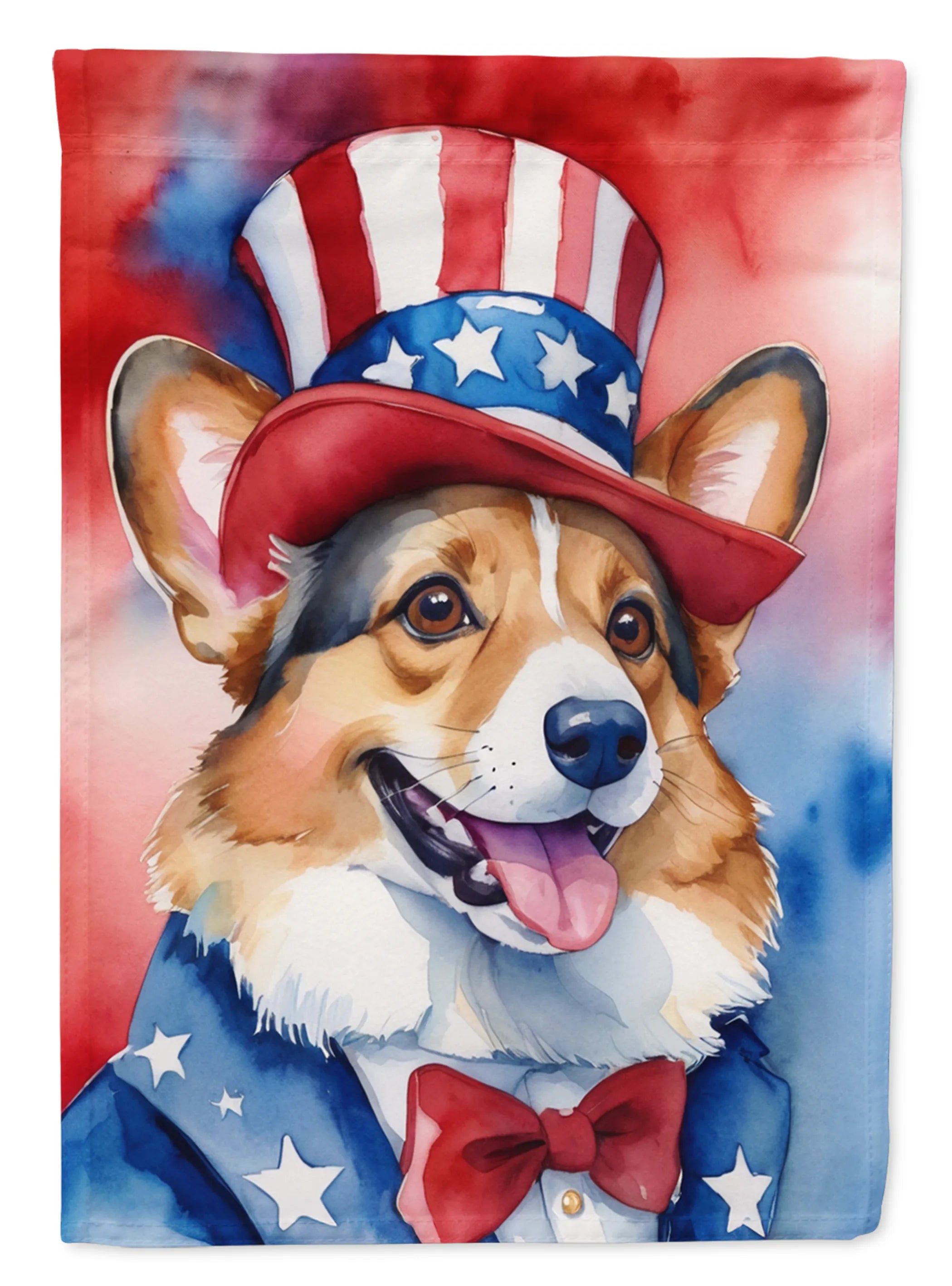 Patriotic American Decorative Flag - Size: GARDEN SIZE | Pack Of: 1 | Collection name: Patriotic american
