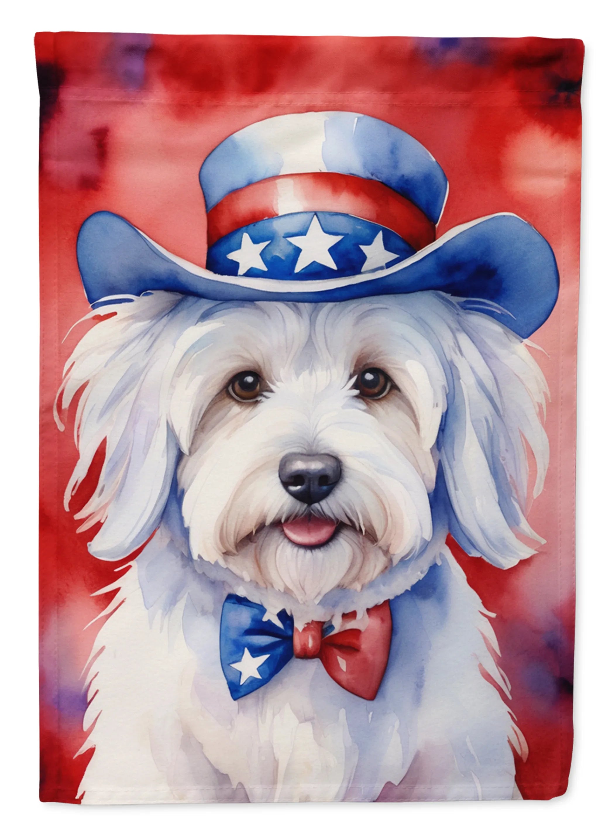 Patriotic American Decorative Flag - Size: GARDEN SIZE | Pack Of: 1 | Collection name: Patriotic american