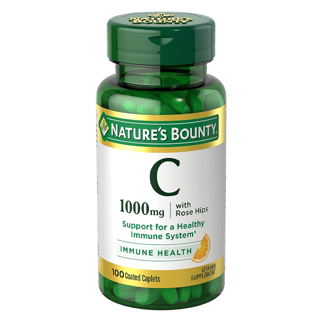 Nature's Bounty 500mg Immune Health Vitamin C 100 Tablets