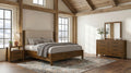 Adderley 4-piece California King Bedroom Set Warm Brown