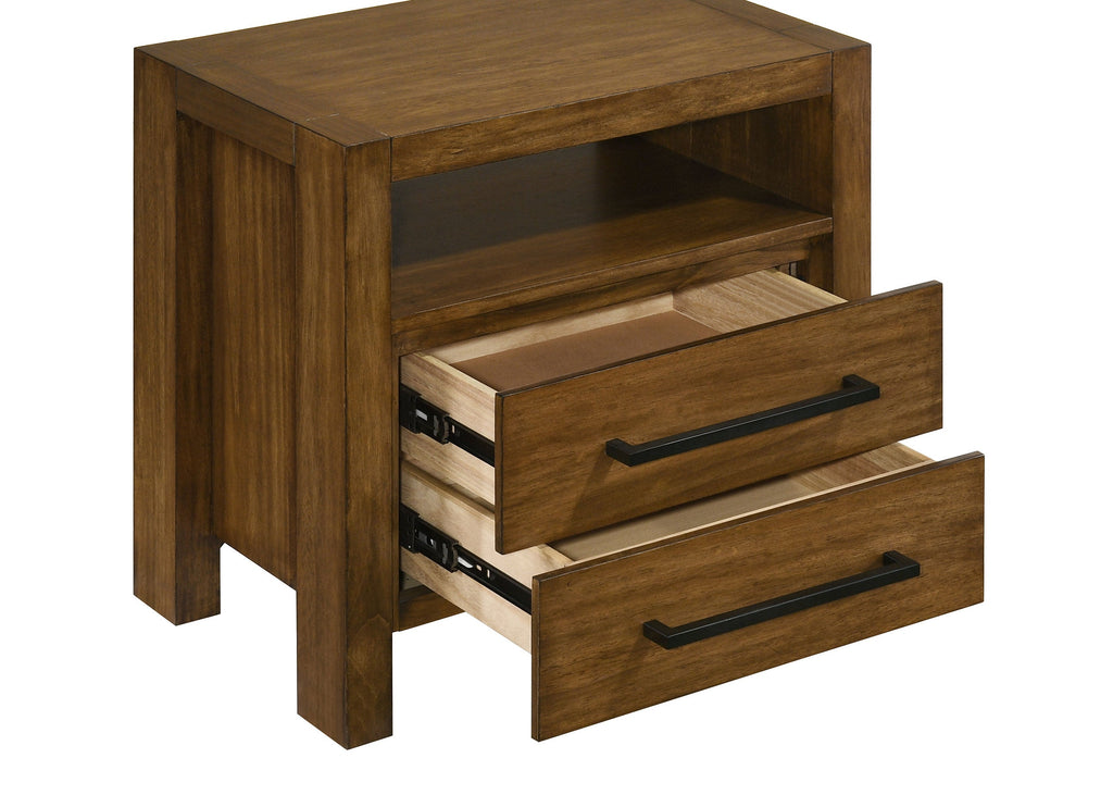 Adderley 4-piece California King Bedroom Set Warm Brown