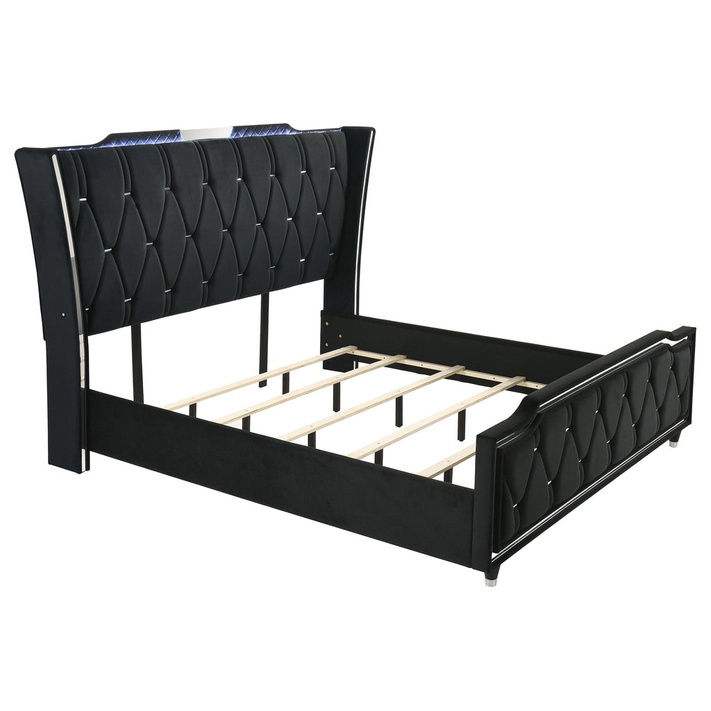 Lorient 4-piece California King Bedroom Set Black