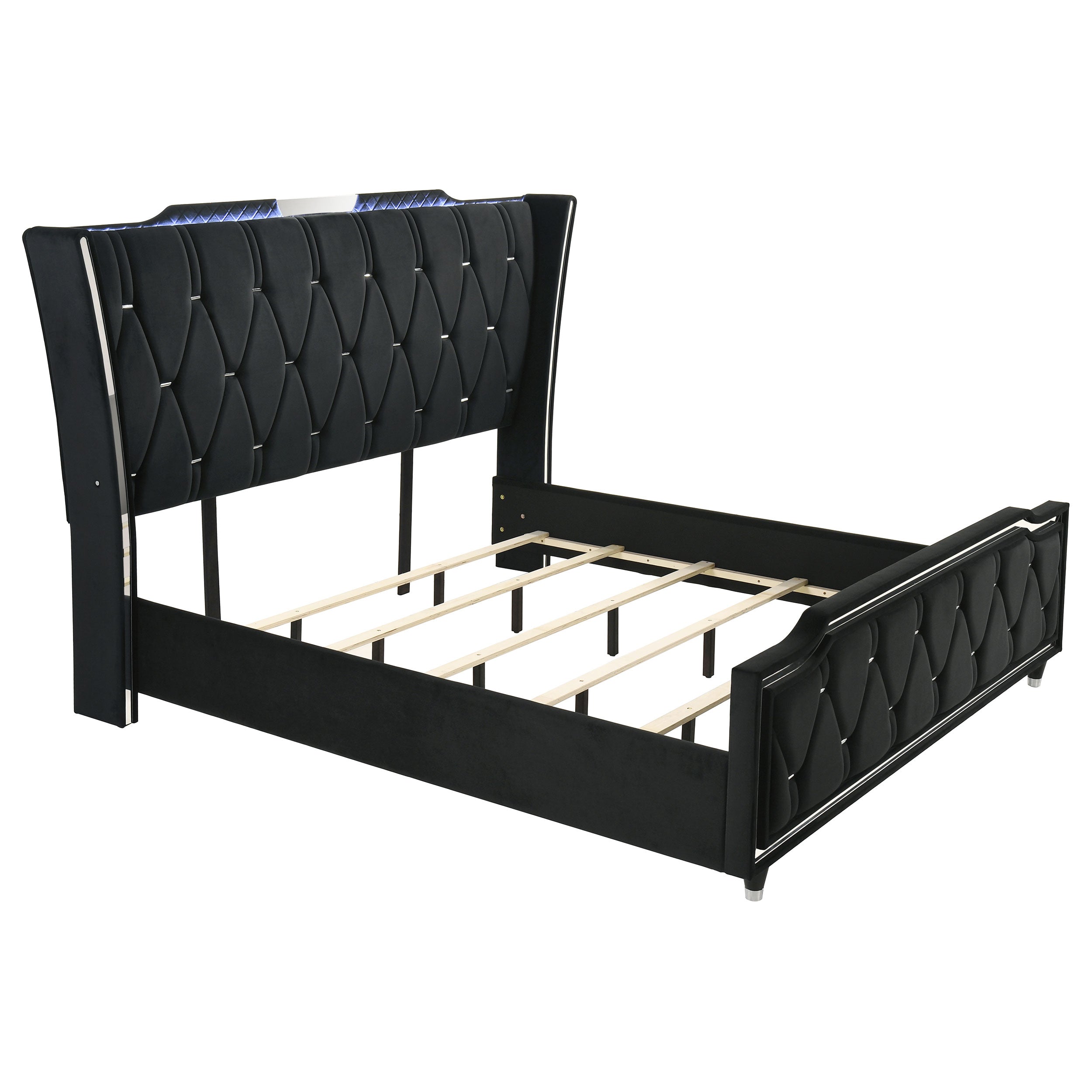 Lorient 4-piece California King Bedroom Set Black