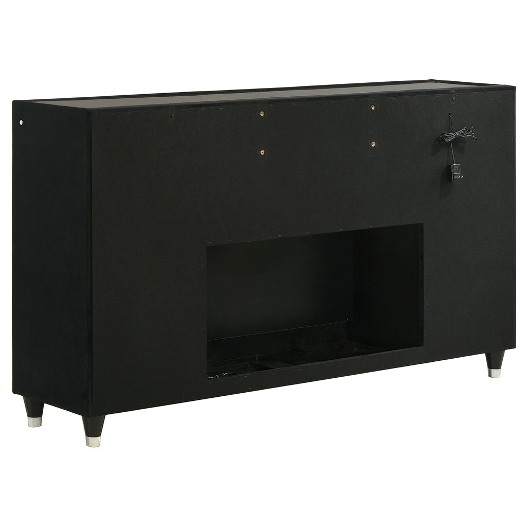 Lorient 4-piece Queen Bedroom Set Black