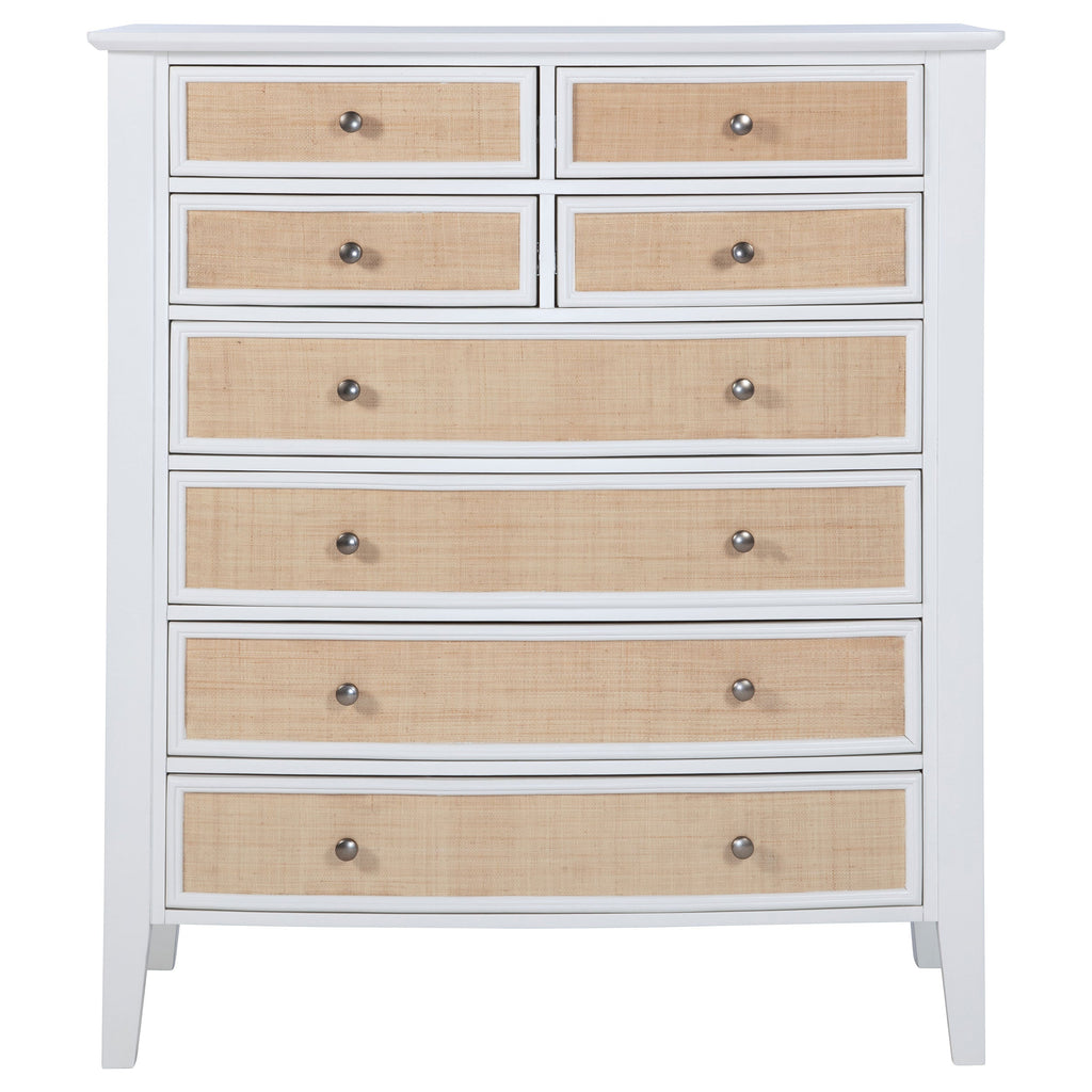 Bexhill 8-drawer Chest of Drawers White