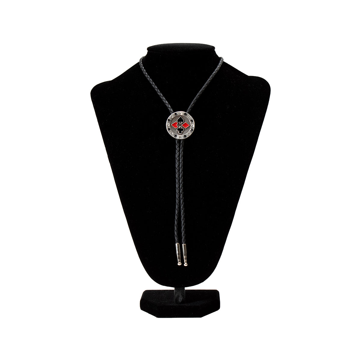 Double S Suits Poker Chip - Bolo Tie